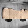 Quilted Car Rear Seat Protector Mat - Grey Car Seat Cover with Pockets Image 2