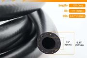 Fuel Line Hose 3m Fuel Pipe 6mm ID Fuel Hose Fuel Line for Car Tractor Motorcycle Small Engines