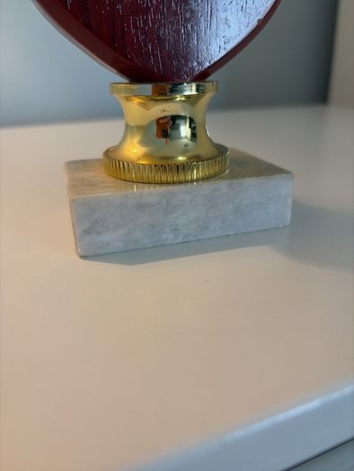 Wooden trophy