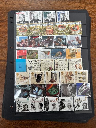 Stamp Collection Bundle GB Britain 1990-1999 MNH / FDC and more