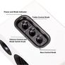 Active Bluetooth 5.0 Bookshelf Speakers  60W Carbon Fiber Speaker Unit Built-in 24bit DAC  Dynamic 3D Surround Sound 2.0 Computer PC Monitor Gaming Speakers AVAILABLE IN BLACK OR WHITE (FREE POSTAGE) Image 3