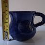 SALE!  Small Blue Studio Pottery Mug - Signed Webb Connemara Image 6