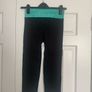 Victorias Secret PINK Mint & Black Yoga Leggings Image 7