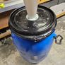 Woodworking barrel with dust commander cyclone and anti imploding valve Image 2