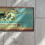 Vintage French Metal Sign (3 Friends ) Image 3