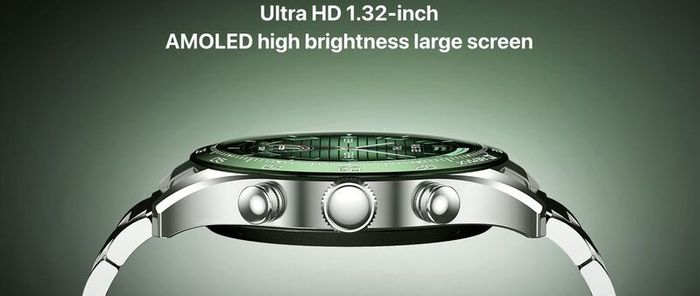 Remax Watch 35 (blue) Piloteer Series Full Metal Amoled Display Smartwatch, Dual-mode Bluetooth/ New