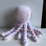 Nattou Light Pink Plush Octopus for Preemies, Newborns & Toddlers Image 4