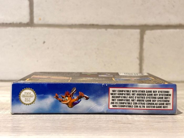 Crash Bandicoot XS for Game Boy Advance Boxed