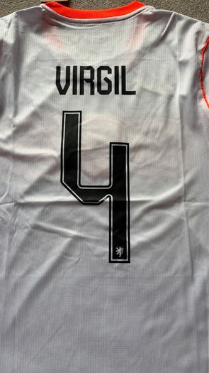 Virgil Van Dijk Netherlands World Cup Away jersey 2026