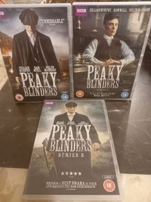 Peaky Blinders Series 1-3 Dvd Collection Cillian Murphy Crime Drama