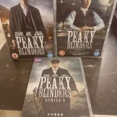 Peaky Blinders Series 1-3 Dvd Collection Cillian Murphy Crime Drama
