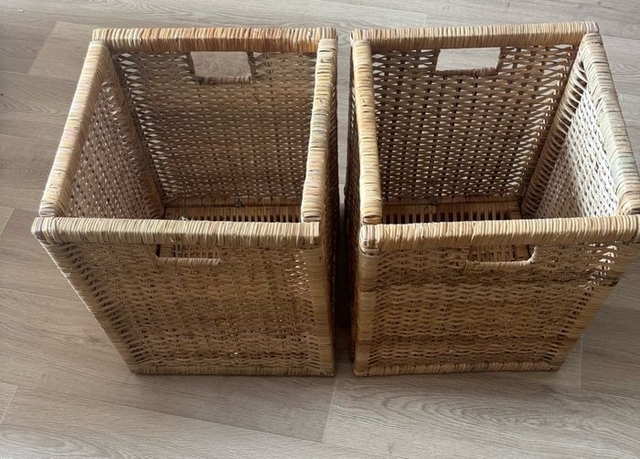 2 ikea baskets