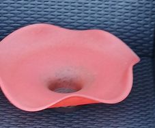 Stunning Franz Caffrey Large Fruit Bowl, small chip