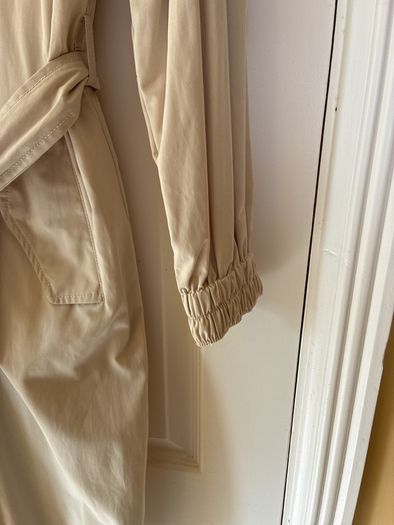Cream Trench coat