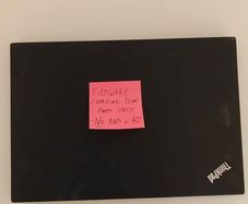 For Parts - Lenovo Thinkpad T480 NOT WORKING - NO RAM or Hard drive
