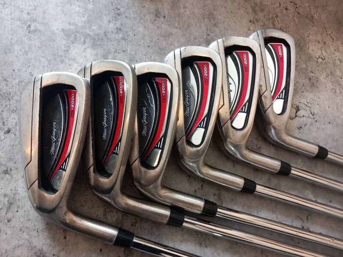 McGregor golf irons..Left handed clubs