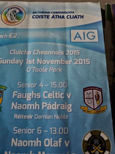 GAA books,programmes and DVDS