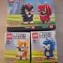 Unopened SONIC LEGO BRICKHEADS Full Collection - Tails, Shadow, Knuckles, Sonic Image 2