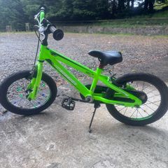 Boys Green Bike