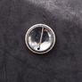 Manic Street Preachers : Nicky is Innocent , Vintage White Button Badge Image 2