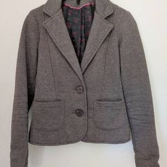 Gray blazer