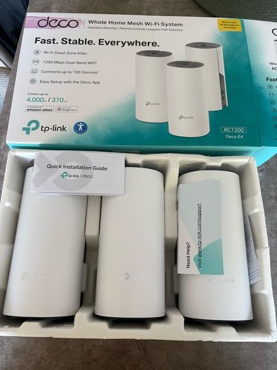 Deco WiFi mesh TP Link