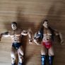 WWE figures, cage, and belt Image 8