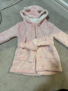 Pink dressing gown size 12-18 m