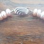Noriko cultured pearl rose quartz silver clasp necklace Image 7