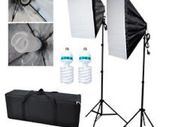 250W Photo Studio Softbox Continuous Light Kit