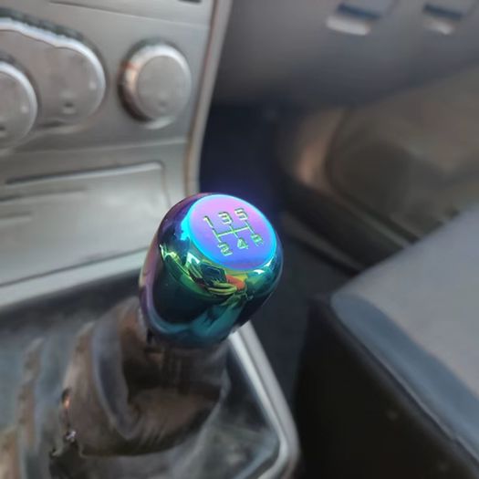 Universal Racing 5 Speed Aluminum Car Gear Shifter Knob Manual Transmission Gear Shift Knob Shift Lever Automatic