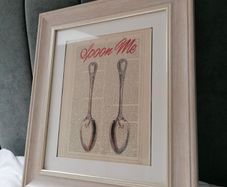 Framed print. Nice housewarming gift!