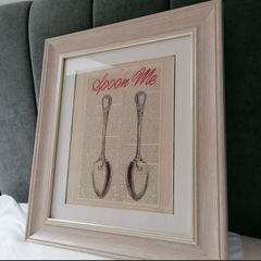 Framed print. Nice housewarming gift!