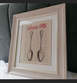 Framed print. Nice housewarming gift!