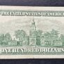 USA 1950-E Hundred Dollar Bill 100 San Francisco US Federal Reserve Franklin Note Image 2