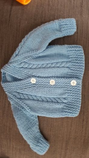 Hand knit cardigans