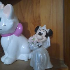 vintage disney minnie mouse salt shaker