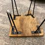Handcrafted Spalted Beech Live Edge Side Table Image 8