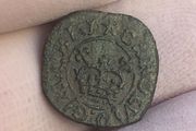 Charles 1st Rose Farthing Star Mint Mark 1625-1649