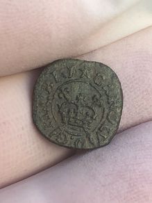 Charles 1st Rose Farthing Star Mint Mark 1625-1649