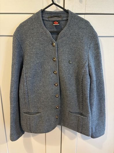 Vintage Giesswein Tirol Boiled Wool Jacket / Cardigan EU 46 / L