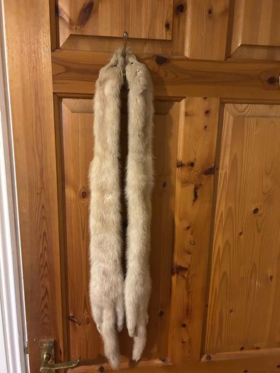 Vintage Double Mink Fur Stole/Scarf/Wrap Excellent Condition