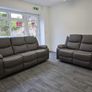 Chloe 3+2 Seater Micro Fabric Recliner Sofa Image 2