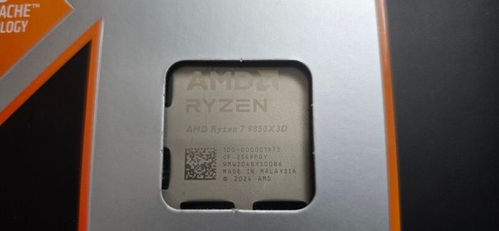 Amd Ryzen 7 9850x3d