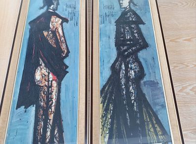 Bernard Buffet Retro Print x 2; Toreador and Matador