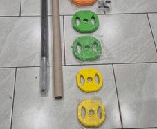 brand new 20 kilo fully adjustable bodypump weight set
