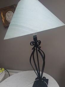 Wrought Iron Table Lamp