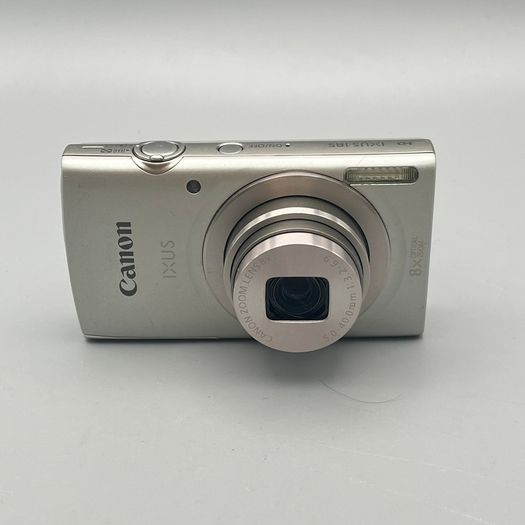 Canon IXUS 185 20MP Digital Camera Silver - Boxed - Full Kit