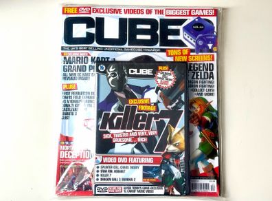 Cube No.44 - Nintendo GameCube Magazine - with Killer 7 Video DVD