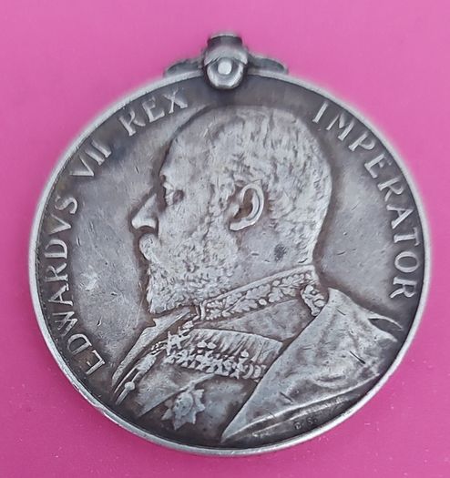 Anglo-Boer War K.S.A. Medal 1901- 1902 York Light Infantry